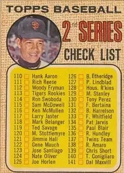 1968 Topps Venezuelan #107 Juan Marichal