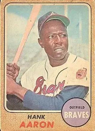 1968 Topps Venezuelan #110 Hank Aaron