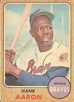 1968 Topps Venezuelan #110 Hank Aaron