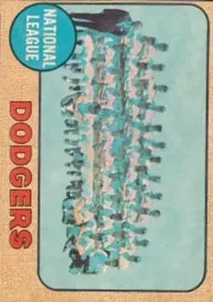 1968 Topps Venezuelan #168 - Willie Davis & Don Drysdale & Ron Fairly - Los Angeles Dodgers