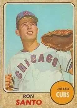 Front of Ron Santo