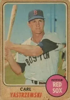 Front of Carl Yastrzemski