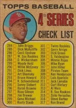 1968 Topps Venezuelan #278 Orlando Cepeda