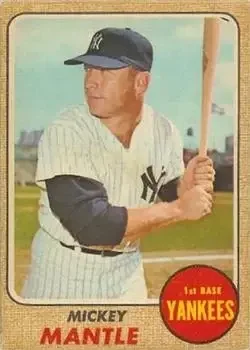 Front of Mickey Mantle