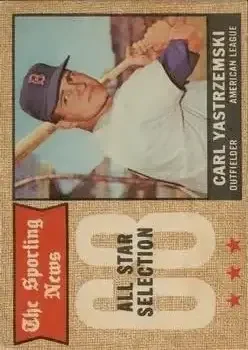Front of Carl Yastrzemski