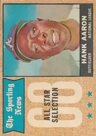 1968 Topps Venezuelan #370 Hank Aaron