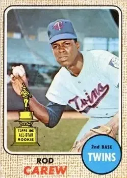 1968 Topps #80 Rod Carew