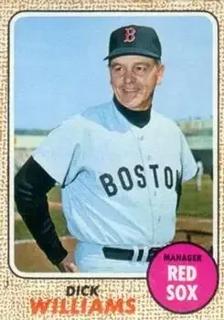1968 Topps #87 Dick Williams