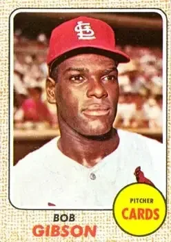 1968 Topps #100 Bob Gibson