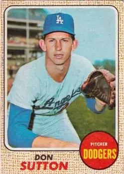 1968 Topps #103 Don Sutton