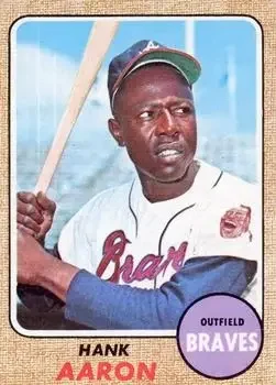 Front of Hank Aaron