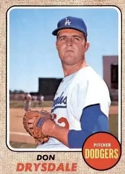 Front of Don Drysdale