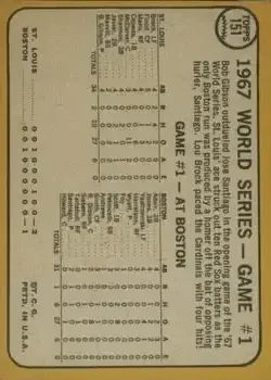 Back of Lou Brock