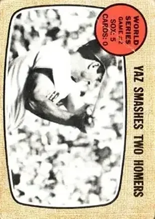 1968 Topps #152 Carl Yastrzemski