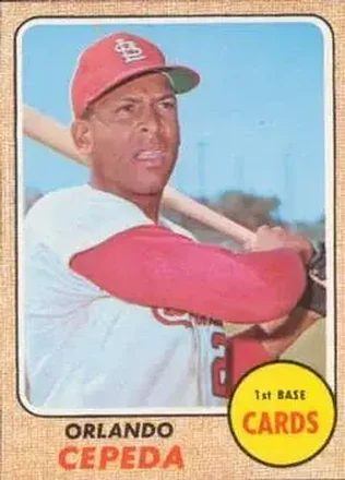 1968 Topps #200 Orlando Cepeda
