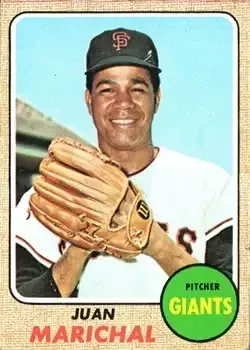 1968 Topps #205 Juan Marichal