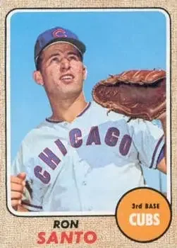 Front of Ron Santo