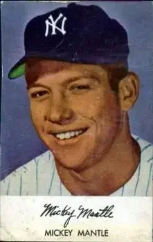 Front of Mickey Mantle