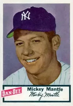 1954 Collection #NNO Mickey Mantle