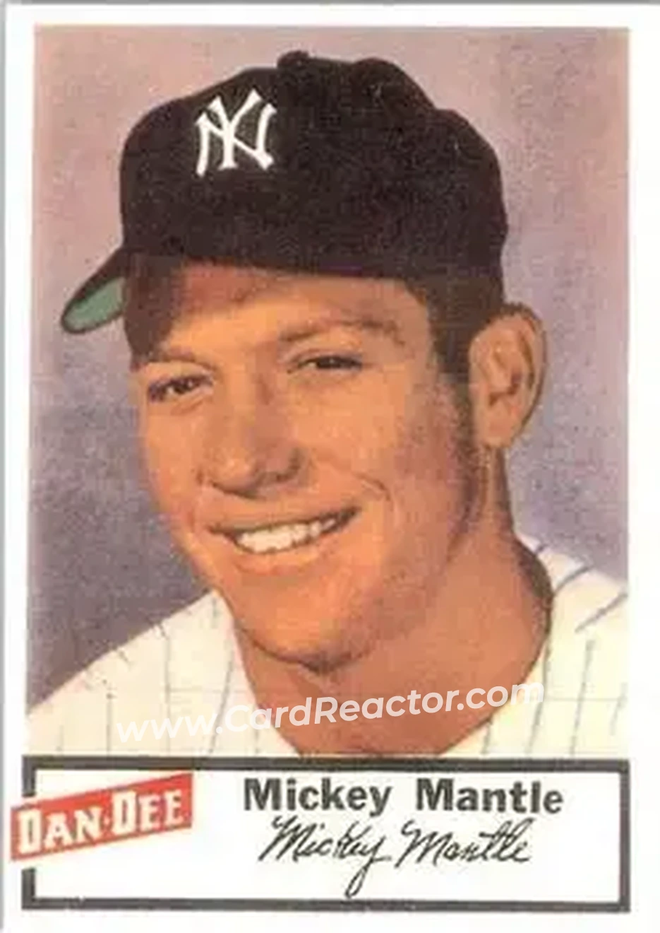 Front of Mickey Mantle