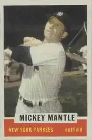 1962 Bazooka #NNO Mickey Mantle