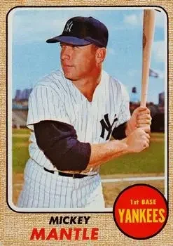 1968 Topps #280 Mickey Mantle
