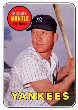 Front of Mickey Mantle
