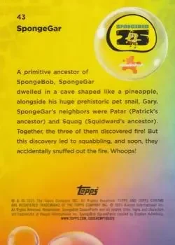 Back of SpongeGar