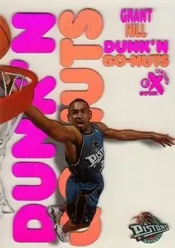 1998-99 SkyBox E-X Century #2DG Dunk'N Go-Nuts Grant Hill