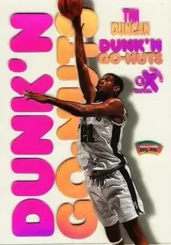 1998-99 SkyBox E-X Century #4DG Dunk'N Go-Nuts Tim Duncan
