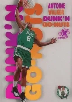 1998-99 SkyBox E-X Century #7DG Dunk'N Go-Nuts Antoine Walker