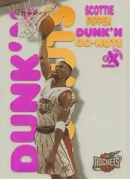 1998-99 SkyBox E-X Century #14DG Dunk'N Go-Nuts Scottie Pippen