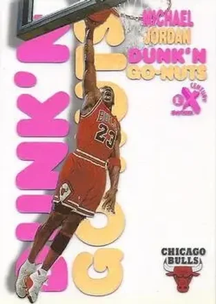 1998-99 SkyBox E-X Century #15DG Dunk'N Go-Nuts Michael Jordan