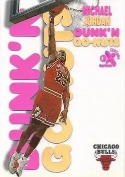 1998-99 SkyBox E-X Century #15DG Dunk'N Go-Nuts Michael Jordan