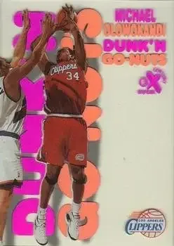 1998-99 SkyBox E-X Century #16DG Dunk'N Go-Nuts Michael Olowokandi