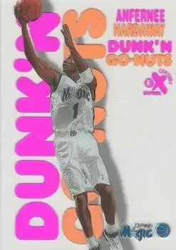 1998-99 SkyBox E-X Century #17DG Dunk'N Go-Nuts Anfernee Hardaway