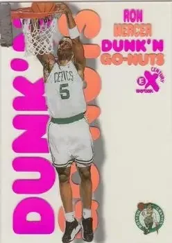 1998-99 SkyBox E-X Century #19DG Dunk'N Go-Nuts Ron Mercer