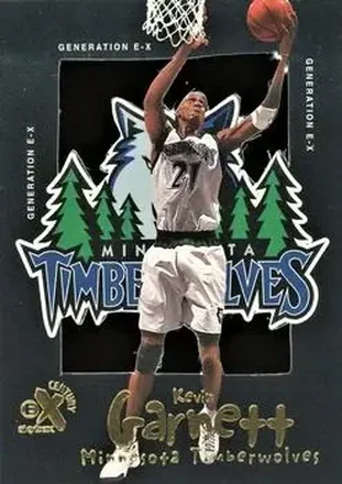 1998-99 SkyBox E-X Century #6 Generation E-X Kevin Garnett