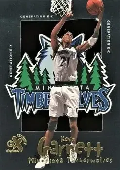 1998-99 SkyBox E-X Century #6 Generation E-X Kevin Garnett