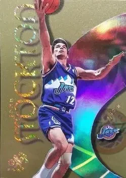 1998-99 SkyBox E-X Century #30 Essential Credentials Future John Stockton