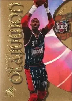 1998-99 SkyBox E-X Century #36 Essential Credentials Future Hakeem Olajuwon