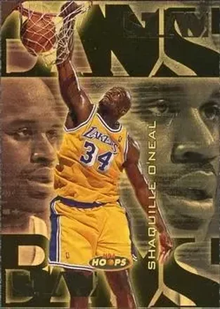 1998-99 Hoops #4 SB Slam Bams Shaquille O'Neal