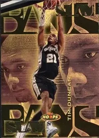 1998-99 Hoops #5 SB Slam Bams Tim Duncan