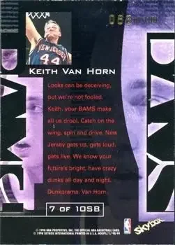 Back of Keith Van Horn