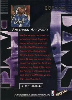 Back of Anfernee Hardaway