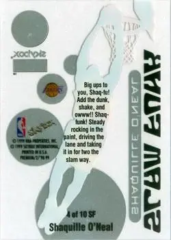 Back of Shaquille O'Neal