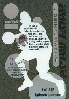 Back of Antawn Jamison