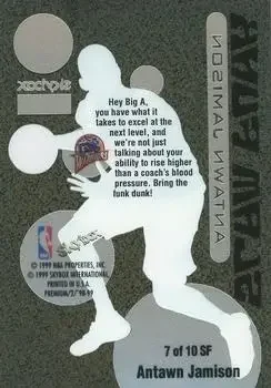 Back of Antawn Jamison