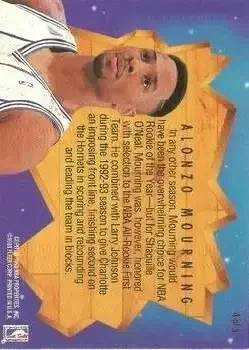 Back of Alonzo Mourning