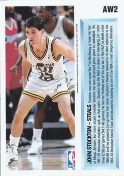 Back of John Stockton